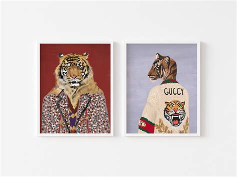 ralph lauren tiger vs gucci tiger|Gucci tiger painting.